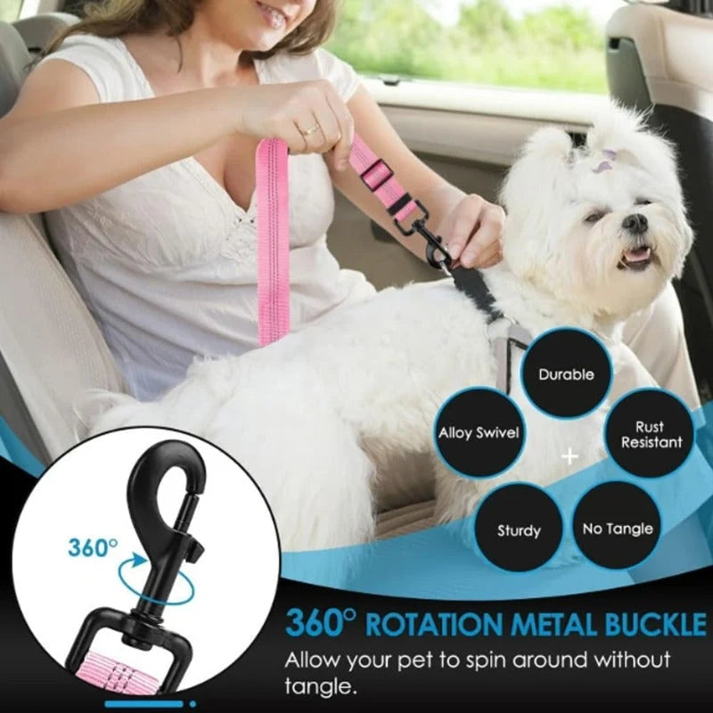 SecureRide Dog Car Seat Belt
