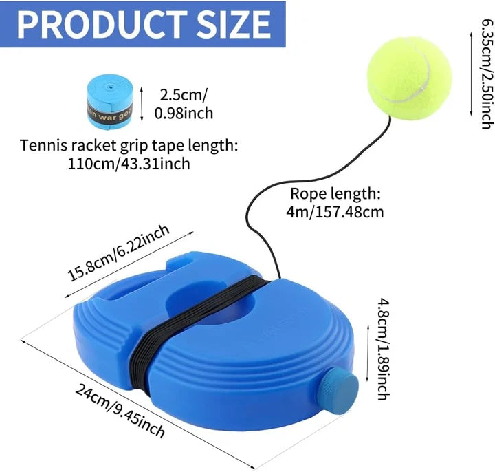 Solo Tennis Trainer Rebound Ball with + 1 String Ball