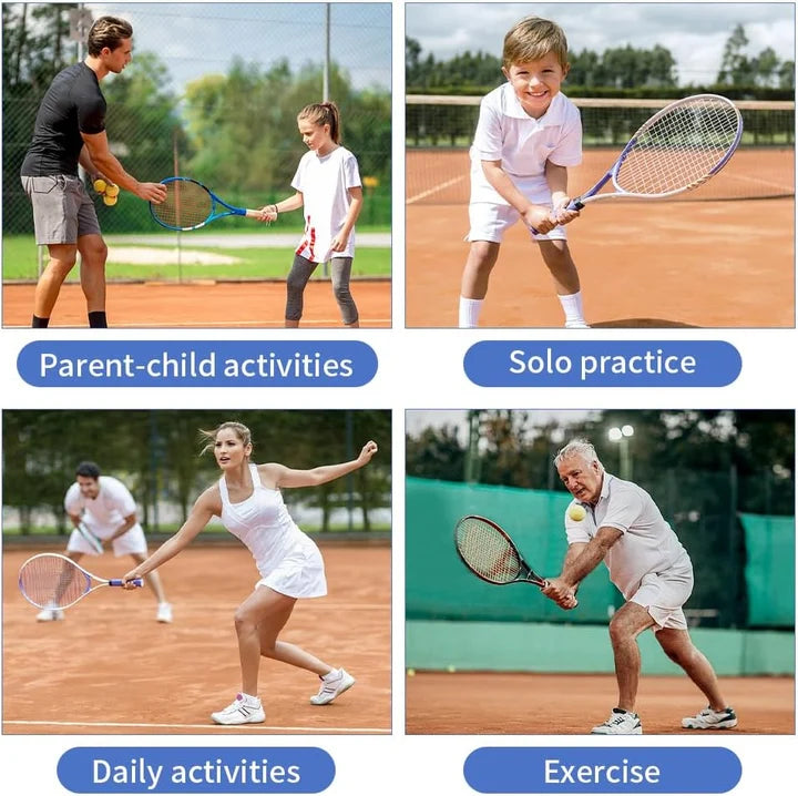 Solo Tennis Trainer Rebound Ball with + 1 String Ball