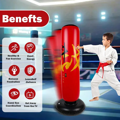 Inflatable Boxing Punching Bag