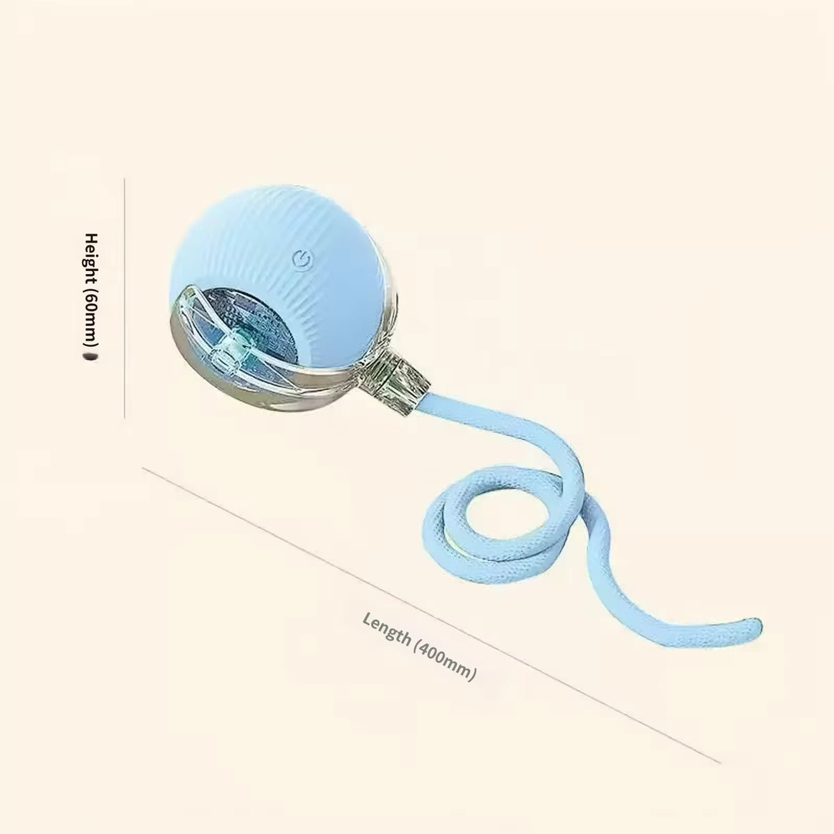 Interactive USB‑Rechargeable Bouncing Ball Toy for Dogs