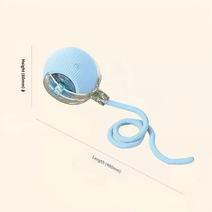Interactive USB‑Rechargeable Bouncing Ball Toy for Dogs