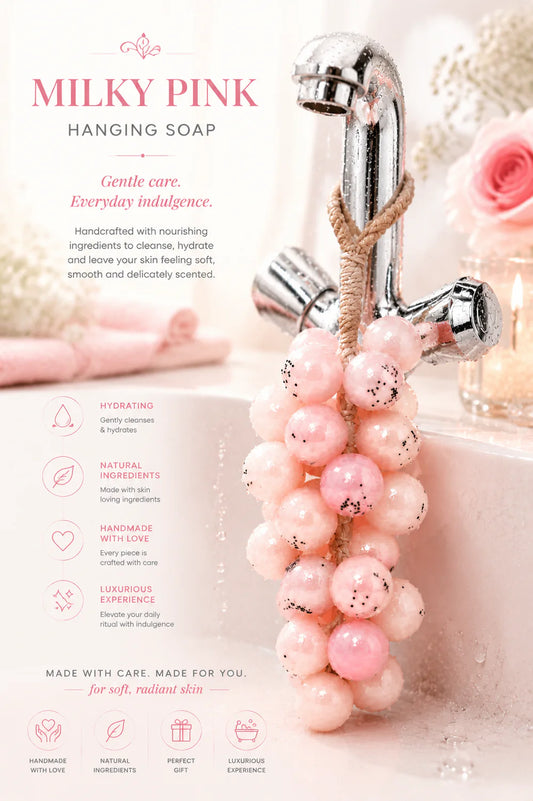 MILKY GRAPE HANGING SOAP